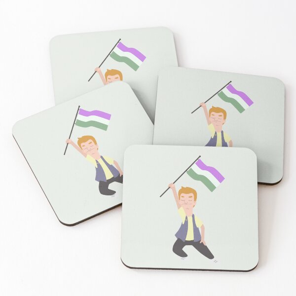 Item preview, Jimmy Jr. x Genderqueer Flag designed and sold by gray-cat.