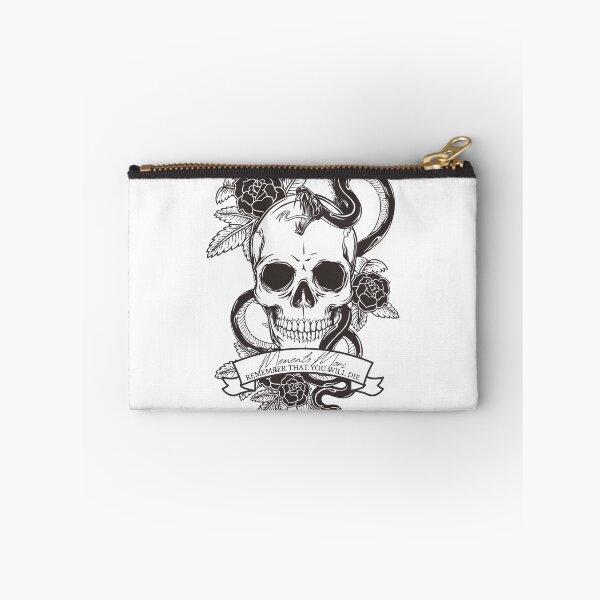 Item preview, memento mori designed and sold by addict2reading.