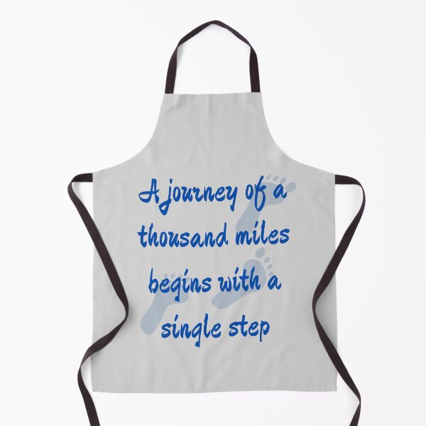 Item preview, A Journey Of A Thousand Miles Begins With A Single Step. Motivational Lao Tzu Quote designed and sold by Rebel-Design.