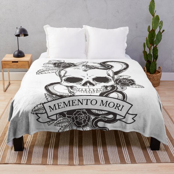 Artikel-Vorschau von Memento Mori, designt und verkauft von addict2reading.