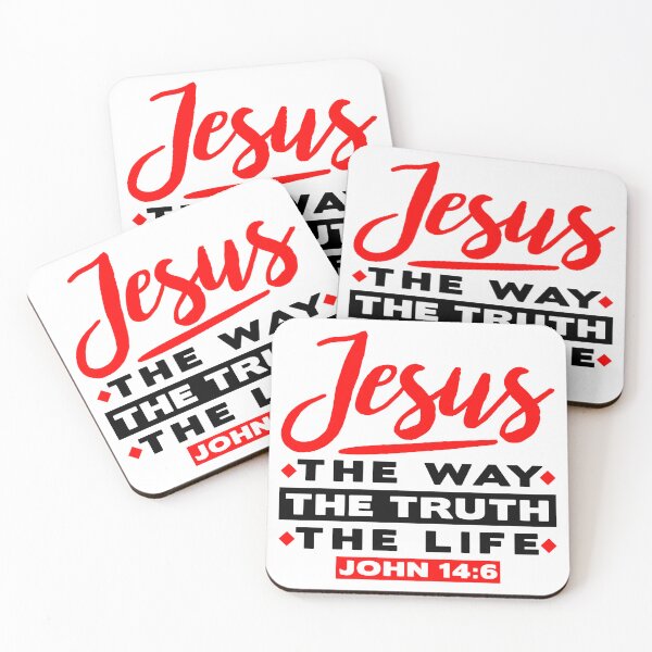 Item preview, John 14:6 Jesus The Way The Truth The Life designed and sold by plushism.