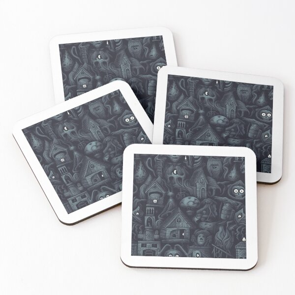 Item preview, Creepy Horror Print designed and sold by CreaturesLikeUs.