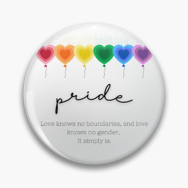 Item preview, Love knows no boundaries, and love knows no gender. It simply is. designed and sold by yourvk.