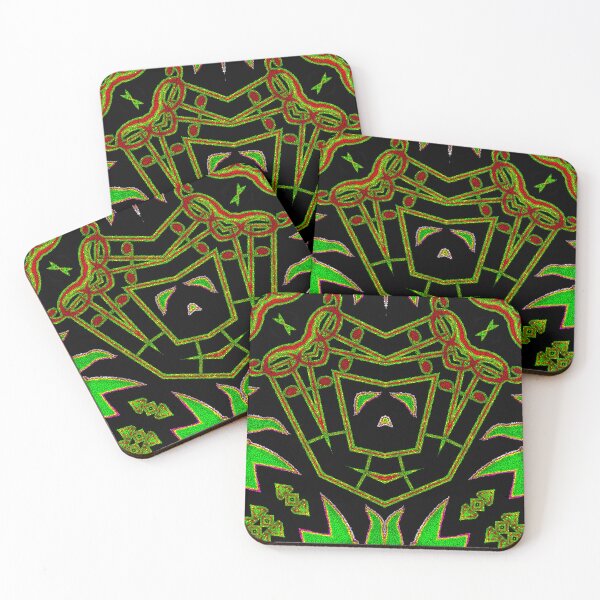 Item preview,  Music is my drug - music is my medicine - Funny attractive abstract graphics with a harmonious geometric blend of herbs and musical notation symbols.  designed and sold by Ralek.
