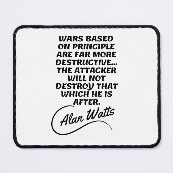 Item preview, Alan Watts Quotes - Principle 2 designed and sold by Writer Quotes.