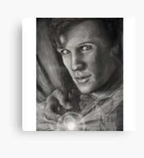 Doctor Who digital sketch Canvas Print