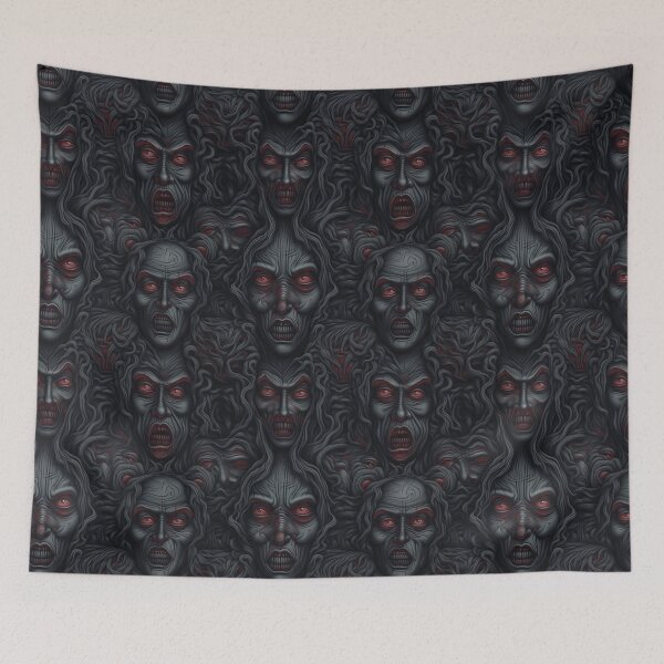 Item preview, Creepy Horror Print designed and sold by CreaturesLikeUs.