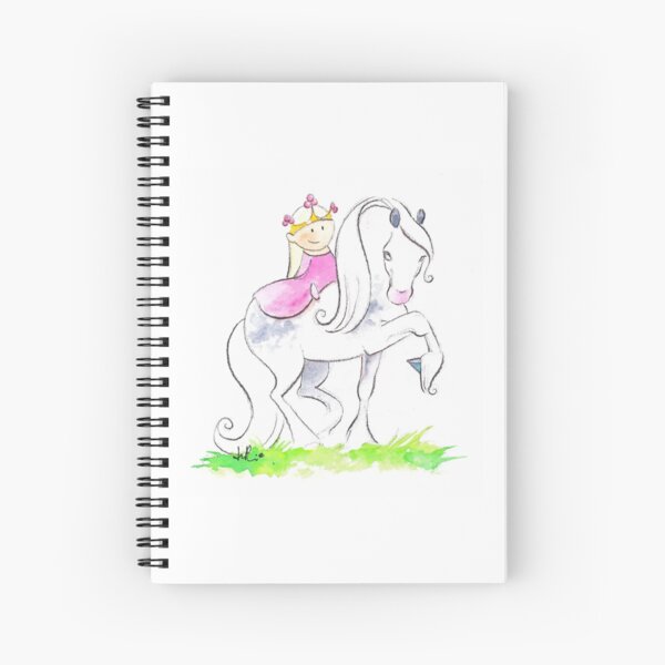 Princess Spiral Notebook