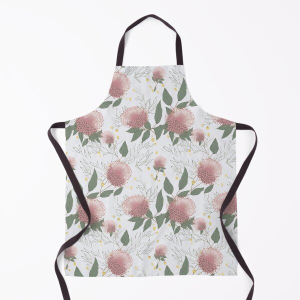Item preview, Beautiful Native Australian wallpaper for bookcovers and homewares. Melaleuca and blooming flowers, buds and leaves on light background 13 designed and sold by NatTex.