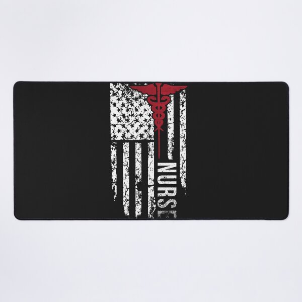 Item preview, American Nurse USA Flag Tee Shirt designed and sold by JameJoyDesigner.
