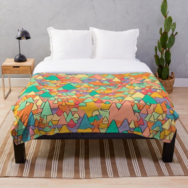 Item preview, Vibrant Mount Pattern - Colorful Nature designed and sold by JojoArtEvo.