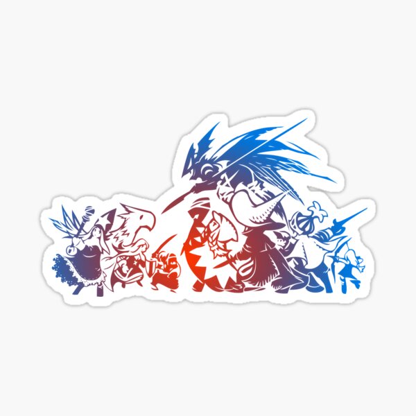 Vista previa del artículo con la obra «Final Fantasy Tactics La guerra de los leones», diseñado y vendido por craftyartsdigi.
