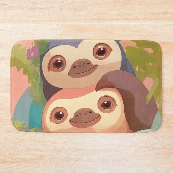 Item preview, Two-toed sloth duo designed and sold by BamboozledCo.