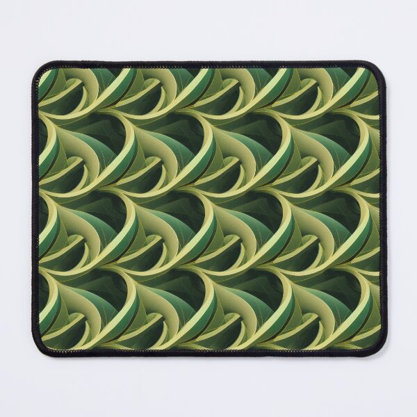 Item preview, Green Wave Pattern Abstract Nature Design designed and sold by JojoArtEvo.