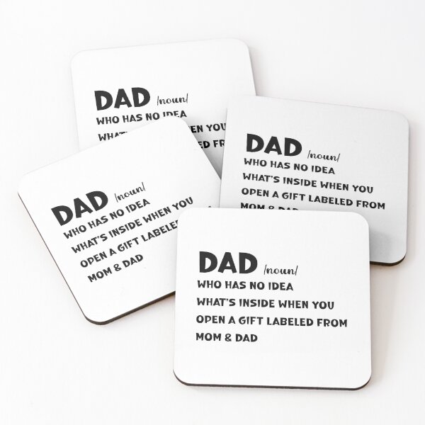 Item preview, Dad who has no idea - gift giving, funny def designed and sold by EmeraldeaArt.