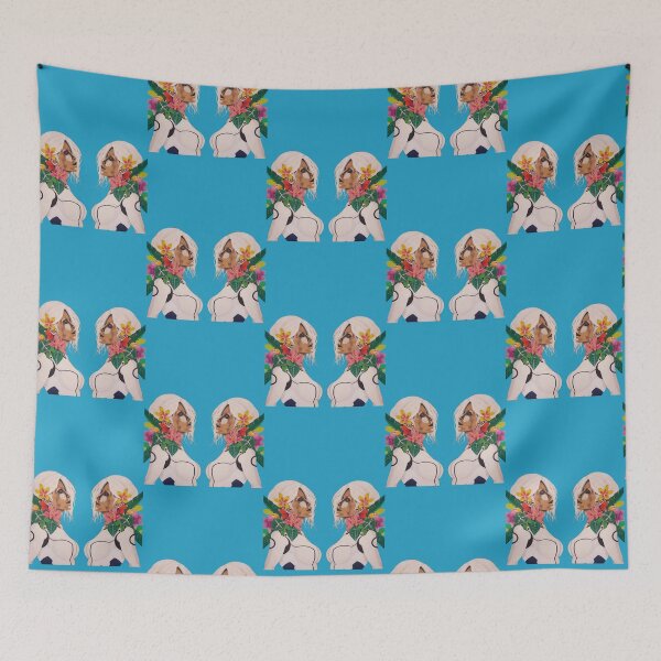 Item preview, Anime girl flower power designed and sold by Cuttlefiiiish.