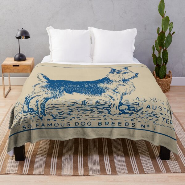 Artikelvorschau, Australischer Terrier Vintage Art Dog Vintage Poster Art entworfen und verkauft von ElegantCat.