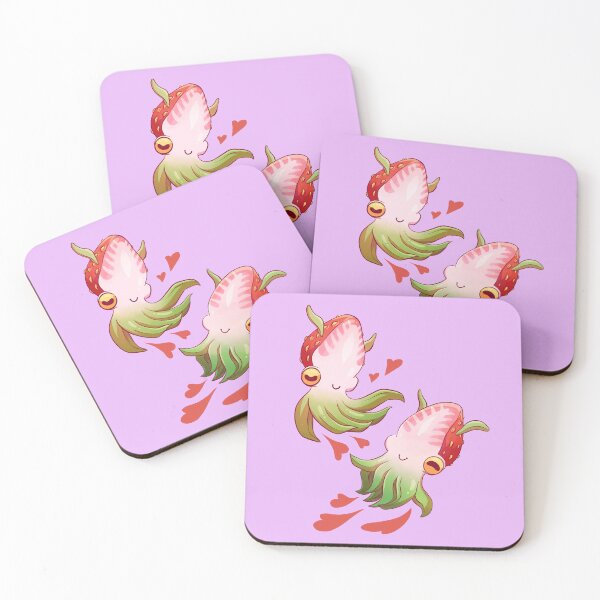 Item preview, Strawberry squids designed and sold by VictoriaHamre.