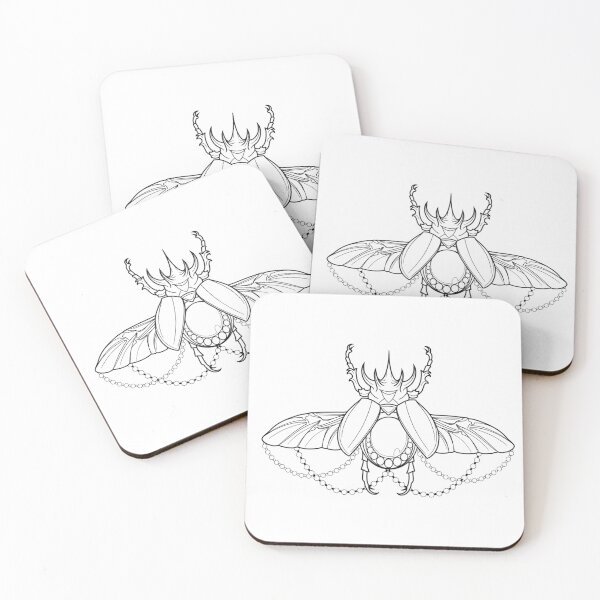 Item preview, stag beetle designed and sold by SketchyPedals.