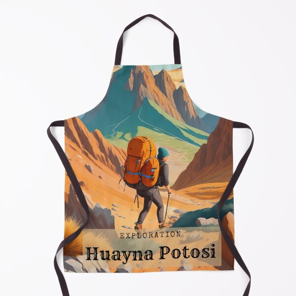 Item preview, Huayna Potosi illustration designed and sold by Pride-Casuals.