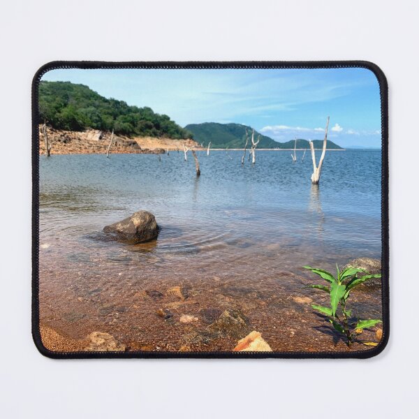 Item preview, Crystal clear lake with mountains in the background designed and sold by Anne Bonfert.