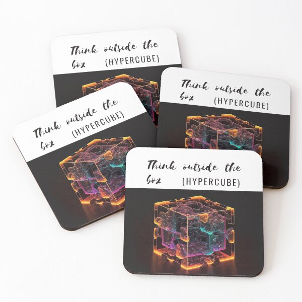 Item preview, #19 Think outside the hypercube designed and sold by Rebelabel.