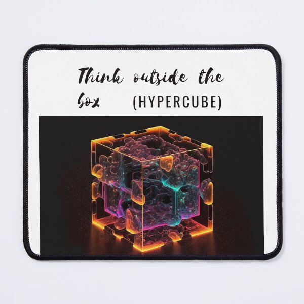 Item preview, #19 Think outside the hypercube designed and sold by Rebelabel.