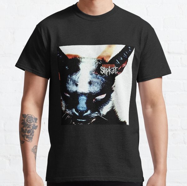 Slipkat Meowa par Cats and Metal T-shirt classique