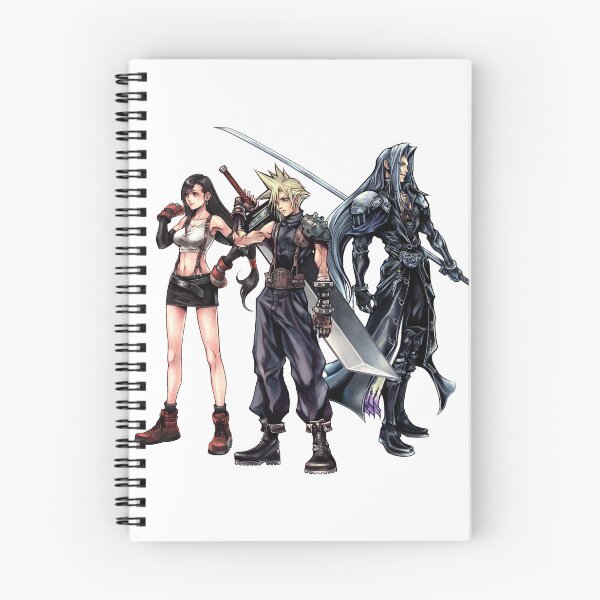 Item preview, Cloud, Tifa, Sephirot Final Fantasy 7 designed and sold by craftyartsdigi.