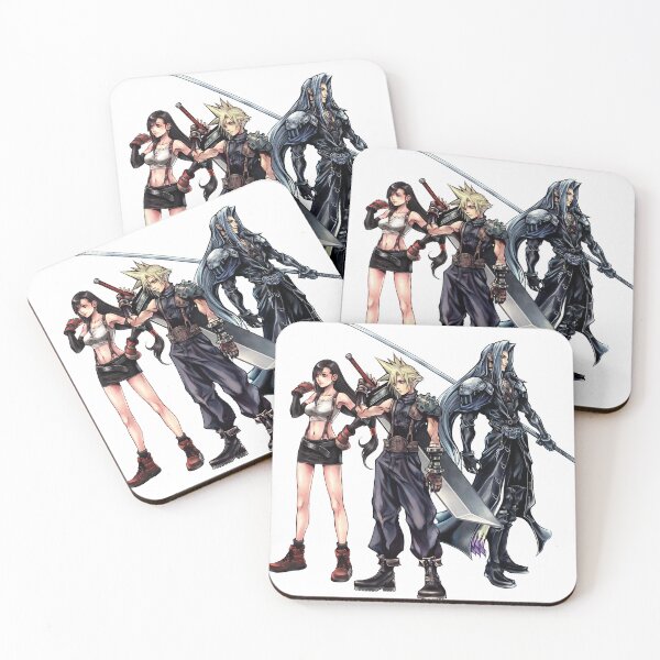 Item preview, Cloud, Tifa, Sephirot Final Fantasy 7 designed and sold by craftyartsdigi.