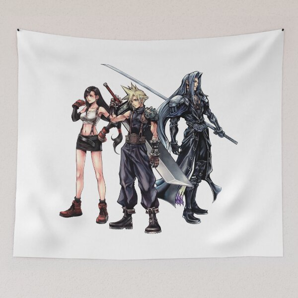 Item preview, Cloud, Tifa, Sephirot Final Fantasy 7 designed and sold by craftyartsdigi.