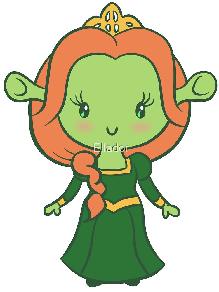 Thumbnail 2 of 2, Kids T-Shirt, Fiona - Lil' CutiE designed and sold by Ellador.