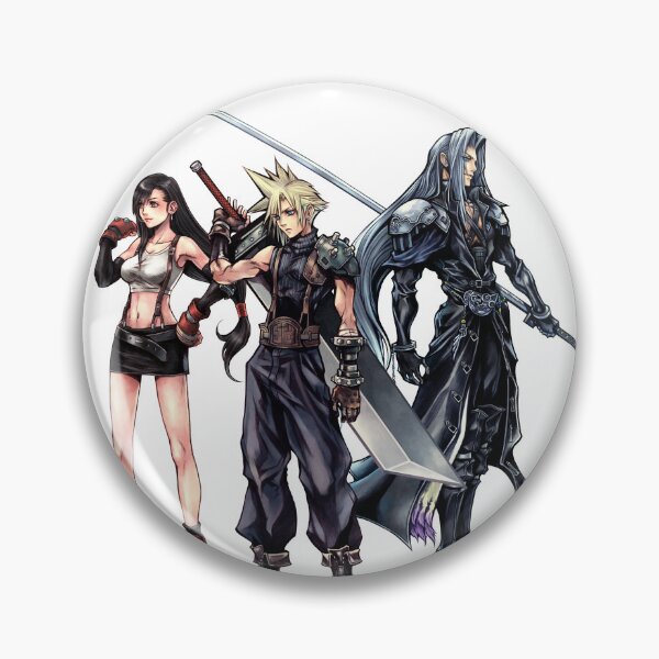 Item preview, Cloud, Tifa, Sephirot Final Fantasy 7 designed and sold by craftyartsdigi.