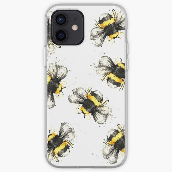 Bumble bees iPhone Soft Case