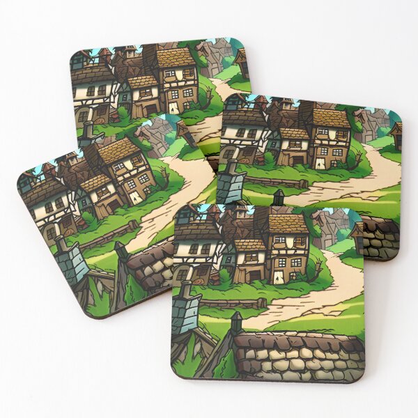 Item preview, Cartoon village designed and sold by Glenbobagins.
