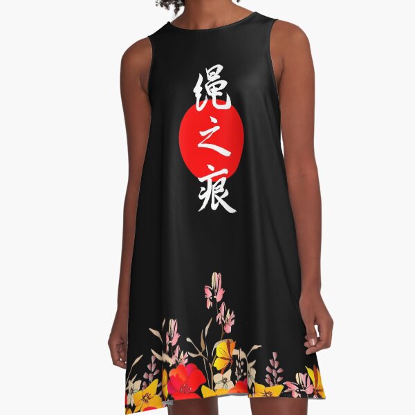 A-Line nawa ato on Black A-Line Dress