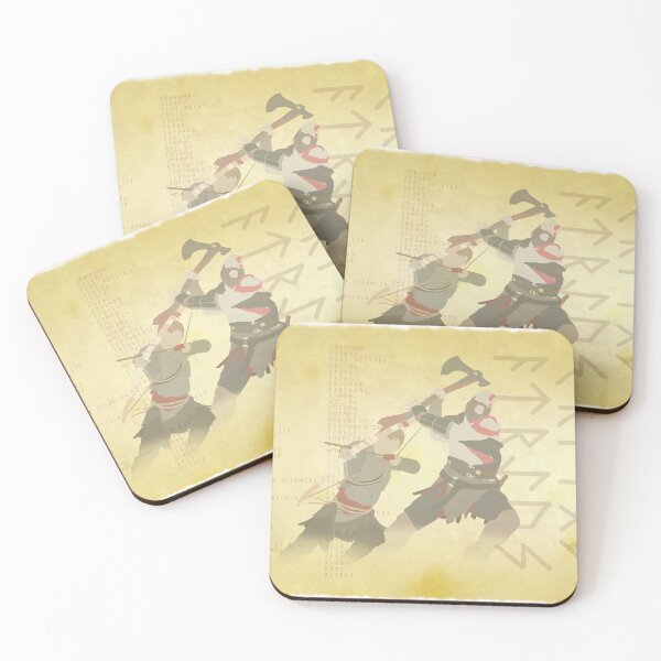 Item preview, Kratos & Atreus designed and sold by SlothSketches.
