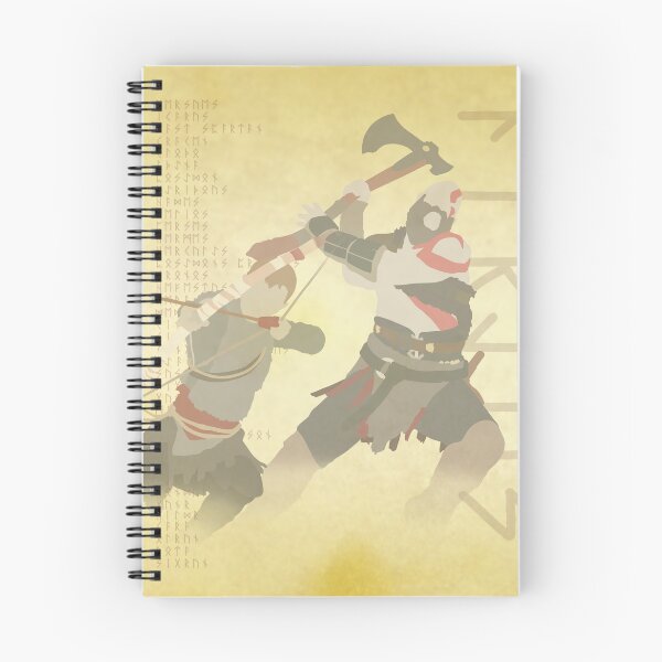 Item preview, Kratos & Atreus designed and sold by SlothSketches.