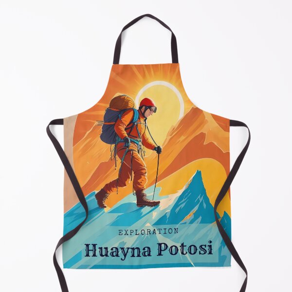 Item preview, Huayna Potosi illustration designed and sold by Pride-Casuals.