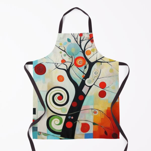 Item preview, Abstract Red Tree Watercolor - Serene Nature Art designed and sold by JustArtDesign9.