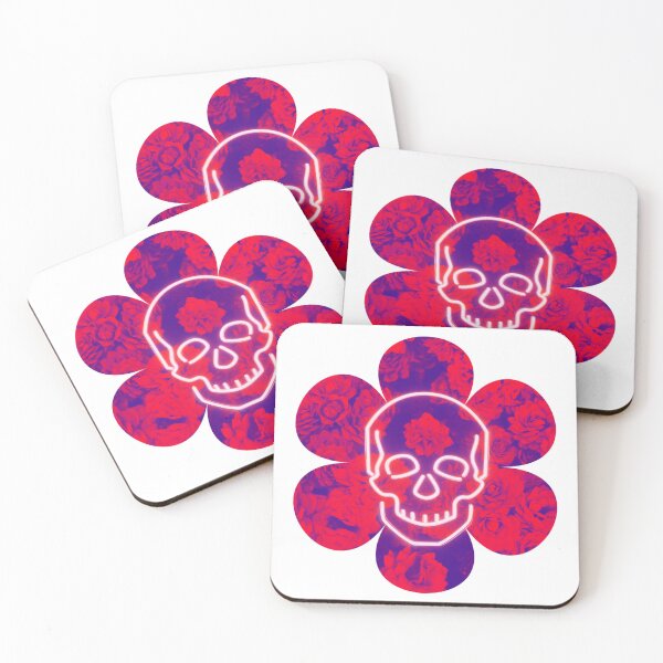 Item preview, Red Skull Flower designed and sold by Lil-odds-n-ends.