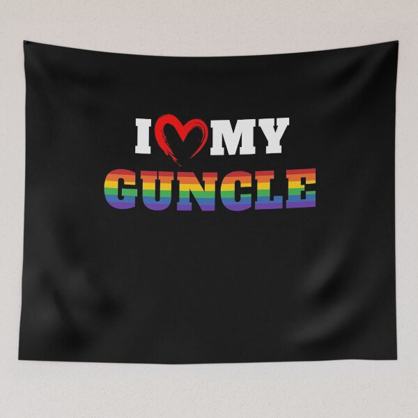 Item preview, I Love My Guncle Gay Uncle Gay designed and sold by MooonTees.
