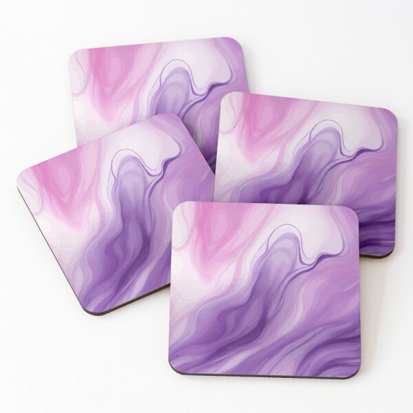 Aperçu de l'œuvre Foulards Soie Violet créée et vendue par BamboozledCo.
