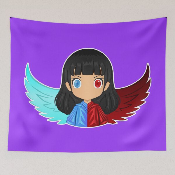 Item preview, Angel and Devil designed and sold by CuzcrazyArts.