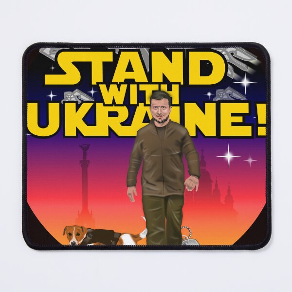 Item preview, Ukraine President Volodymyr Zelenskyy Stand with Ukraine designed and sold by Spassprediger.