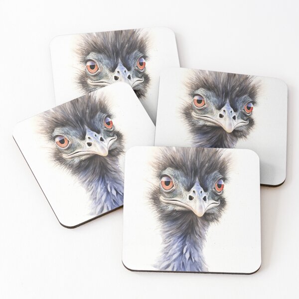 Item preview, Emu, Watercolour art designed and sold by DigitalDugong.