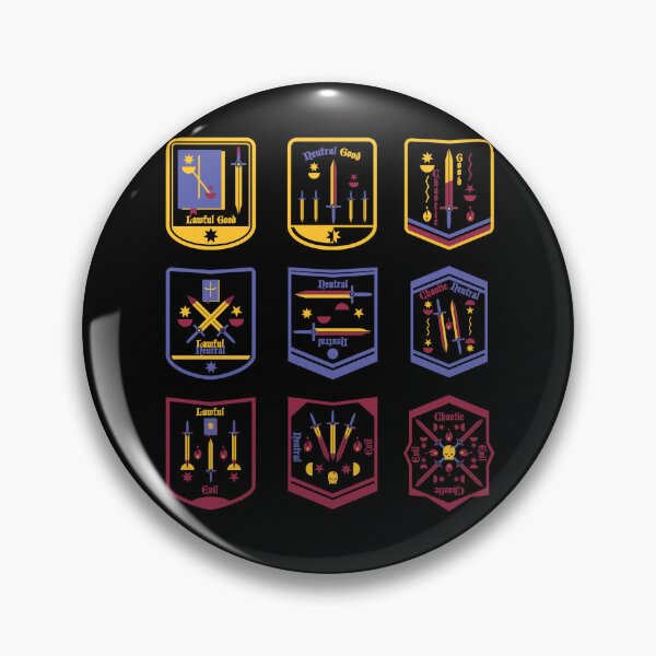 Item preview, Character Alignment Black designed and sold by APIProne.