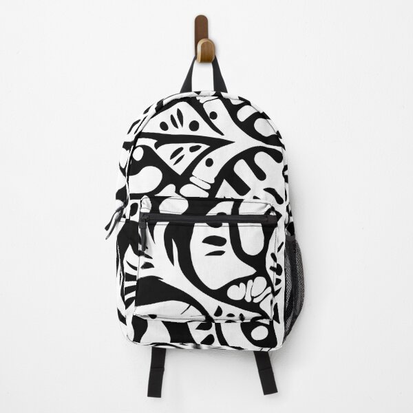 Item preview, Black white papercut pattern with flower and leafs designed and sold by badbug.