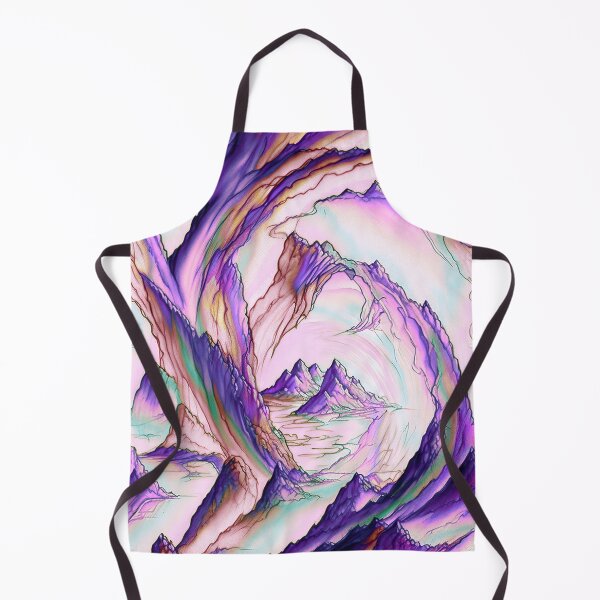 Item preview, Pinks and purple surreal landscape designed and sold by LorrieBee.