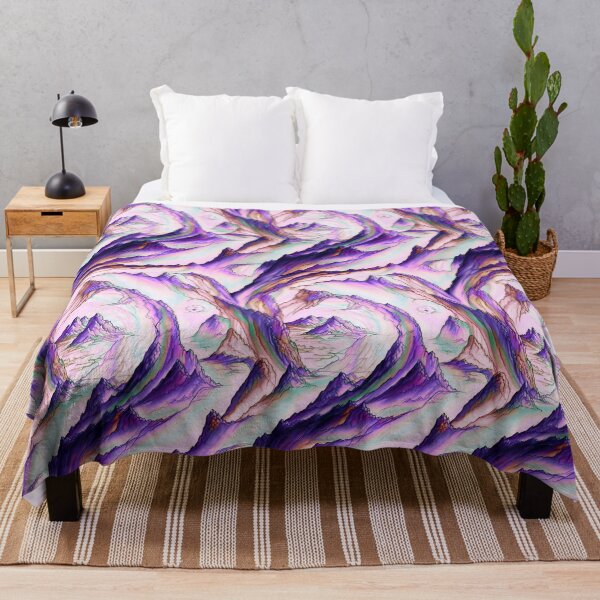 Item preview, Pinks and purple surreal landscape  designed and sold by LorrieBee.